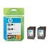 HP No. 56 Black Print Cartridge 2-pack