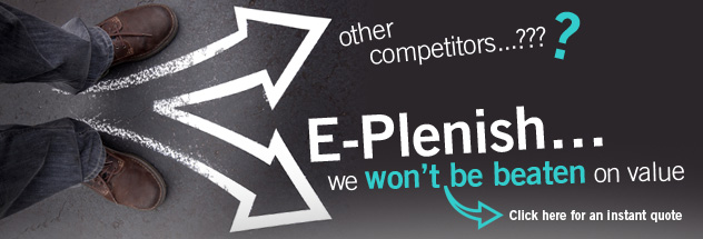 E-PLENISH: We won't be beaten on value